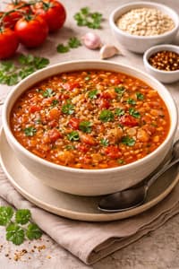 Oats Tomato Soup